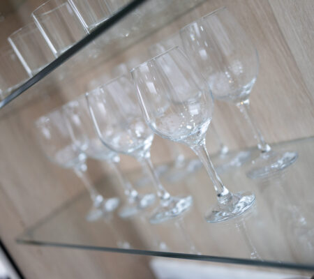 wine glasses